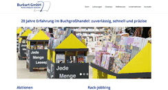 Desktop Screenshot of burkart-gmbh.de